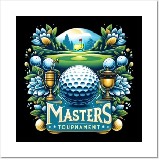 Golf Masters Tournament - Elite Golfing Event Posters and Art